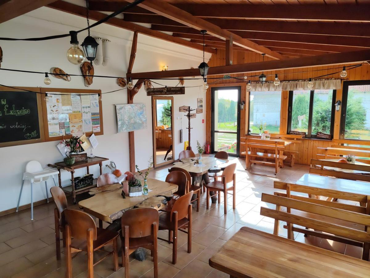 Folwark Luknajno Nad Jeziorem Sniardwy Gospoda Dziedzictwo Kulinarne Warmia-Mazury Mikołajki Ngoại thất bức ảnh
